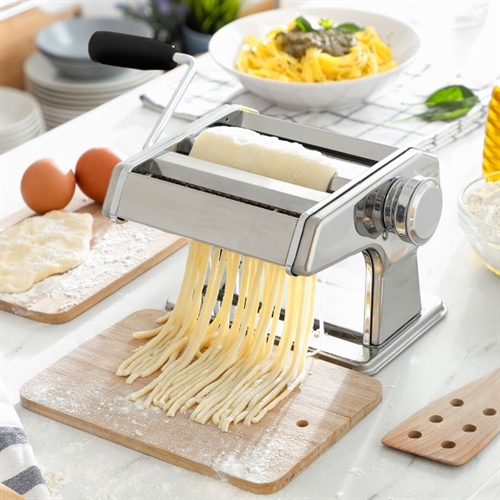 Frisk pasta maskine med opskrifter - InnovaGoods