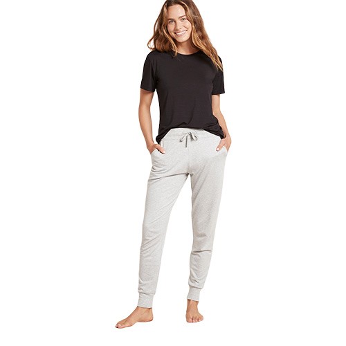 Women's Weekend Jogger Grey Marl - Small - Boody