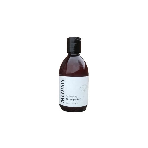 Massageolie 6. mild varmende - 300 ml