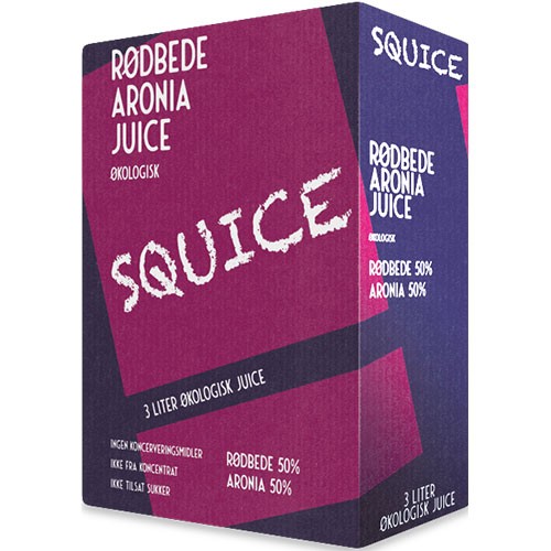 Rødbede Aronia Juice Økologisk - 3 liter - Squice