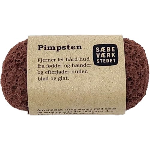 Lille pimpsten, terracotta - 1 styk