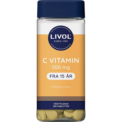 Livol C-vitamin - 230 tabletter