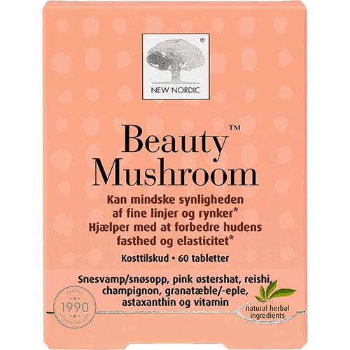 Beauty Mushroom - 60 tabletter