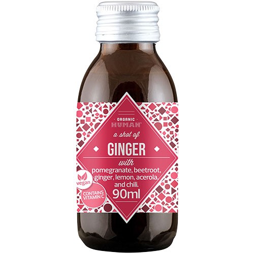 HUMAN Ginger shot Økologisk - 90 ml