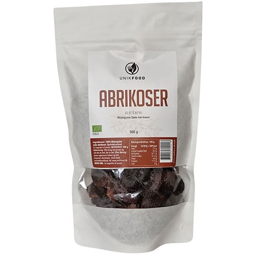 Abrikoser Økologisk - 500 gram